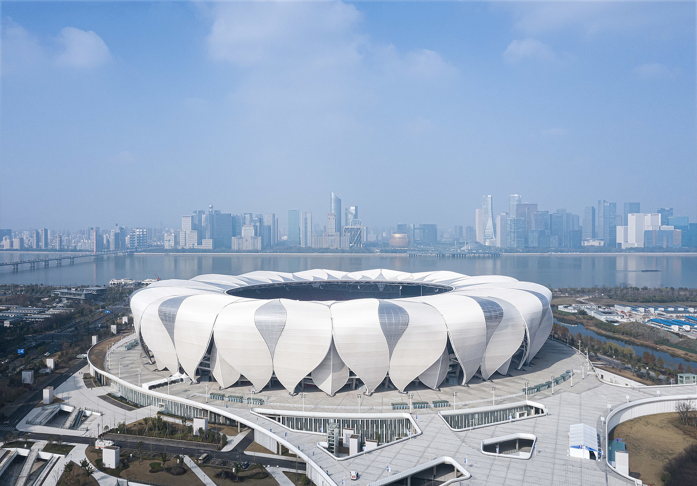 Architecture，Lotus，Olympics，Modeling design，
