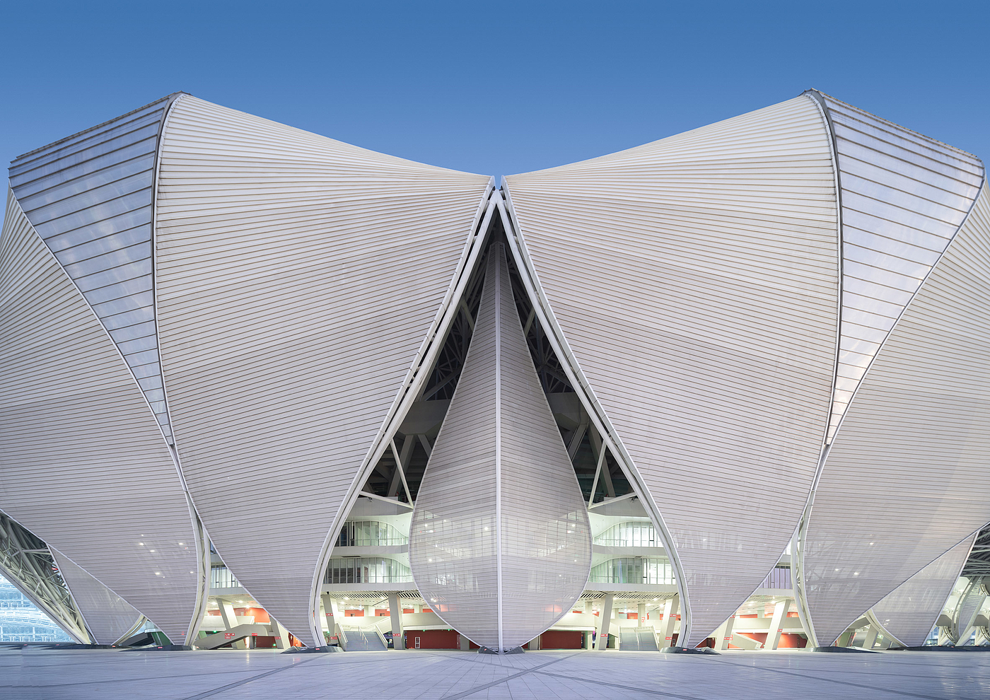 Architecture，Lotus，Olympics，Modeling design，