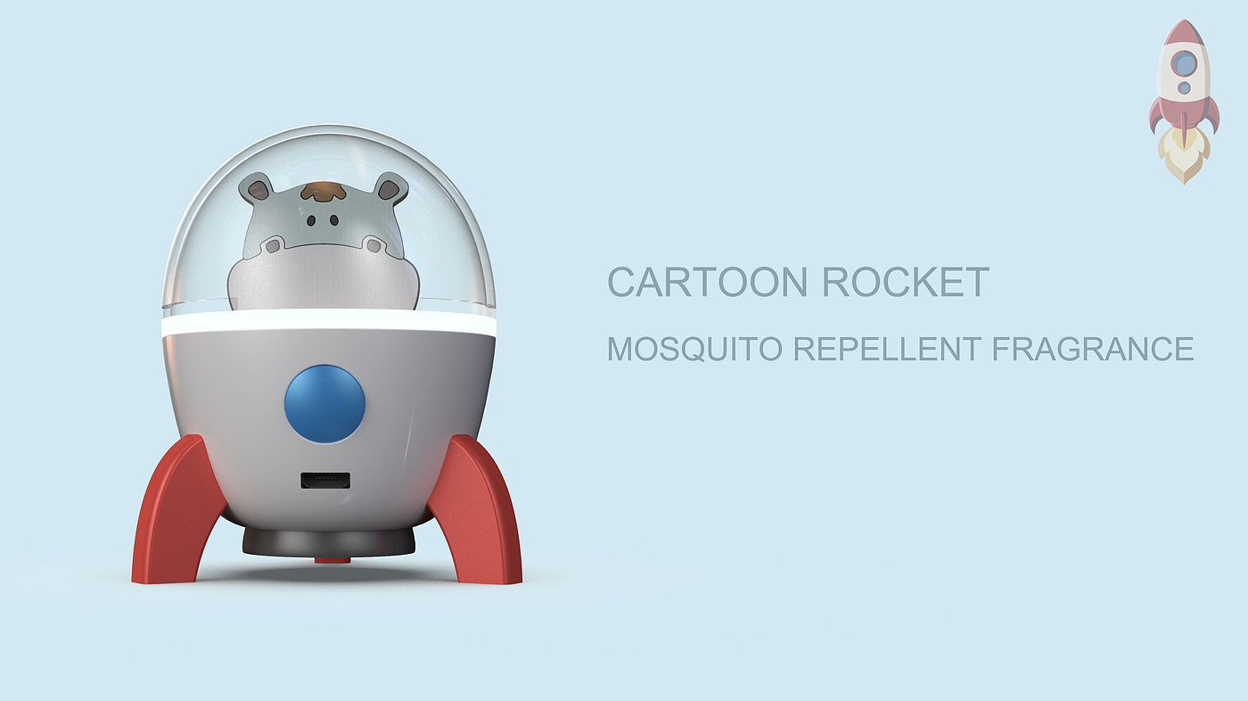 Cartoon，mosquito repellent，aero bee，lighting，Atmosphere lamp，