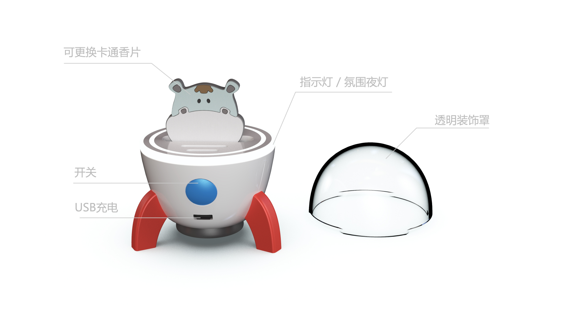 Cartoon，mosquito repellent，aero bee，lighting，Atmosphere lamp，