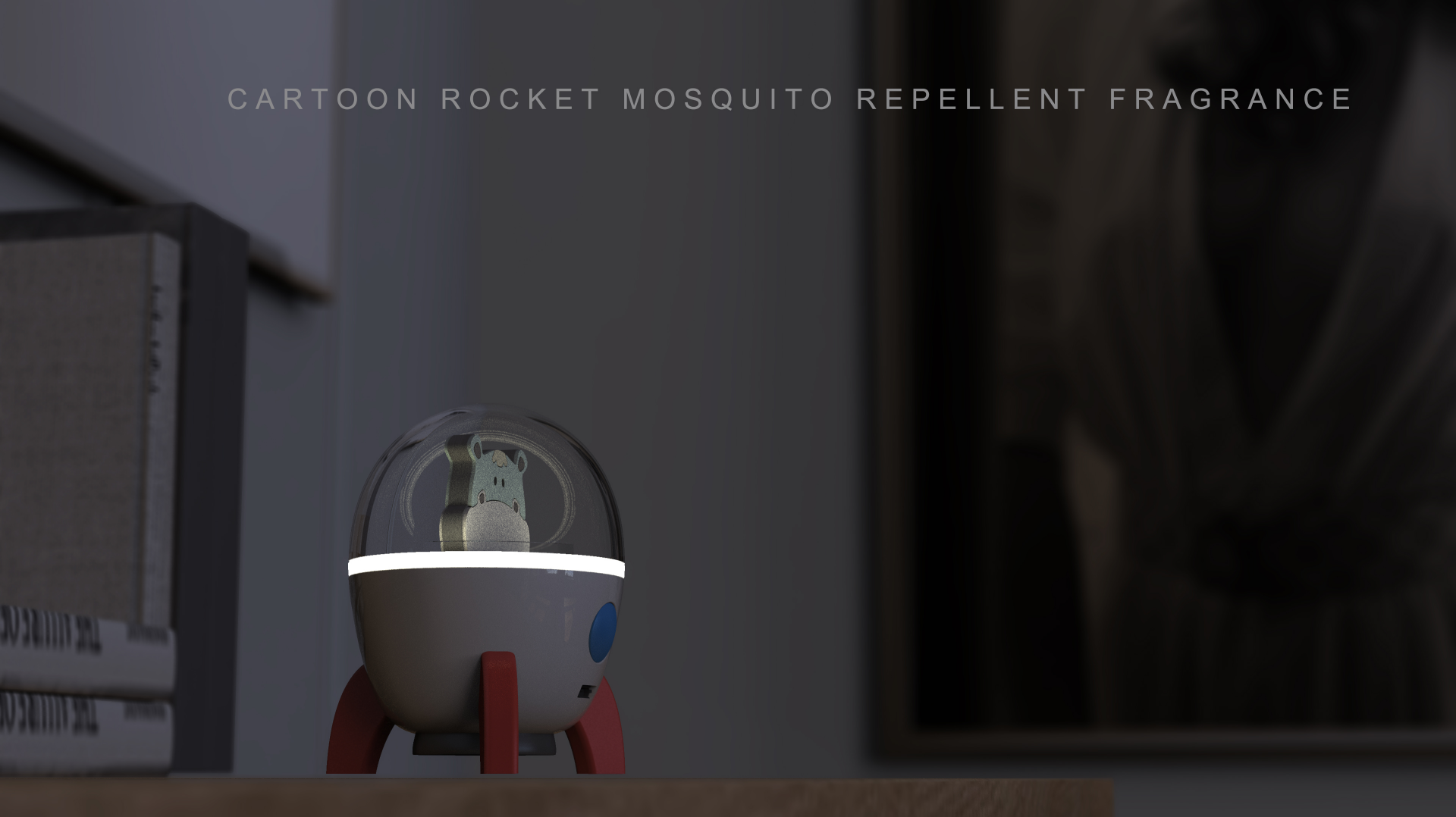 Cartoon，mosquito repellent，aero bee，lighting，Atmosphere lamp，