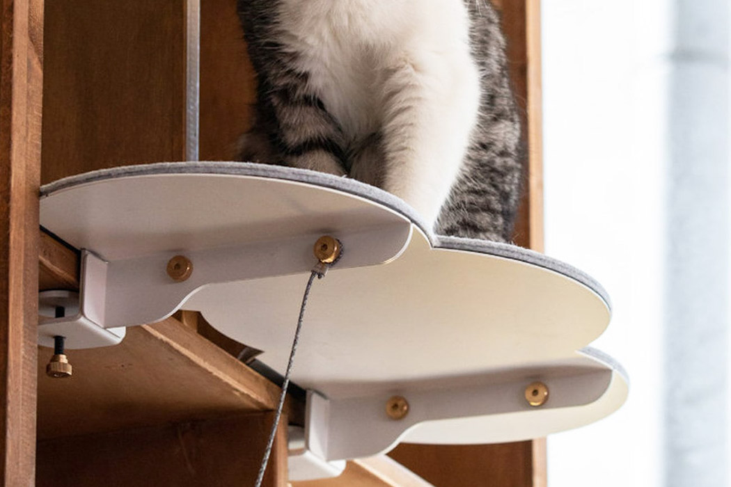 Kitty，product design，Cat climbing frame，indoor，