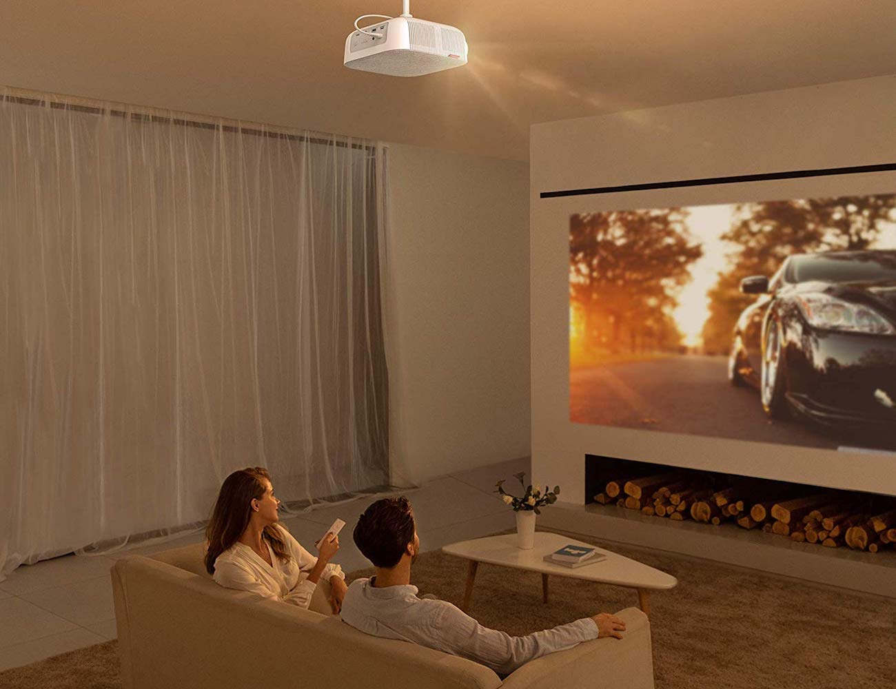 white，USB connection，Ergonomics，indoor，Projector，