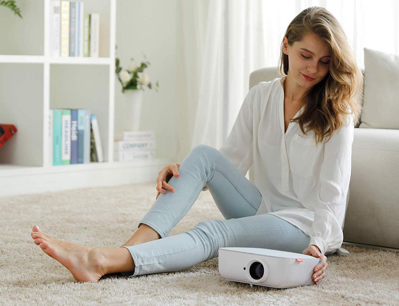 white，USB connection，Ergonomics，indoor，Projector，