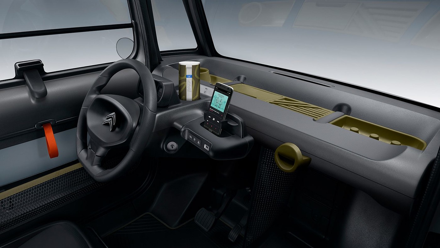 originality，Design，vehicle，Electric vehicle，Citroen，concept，