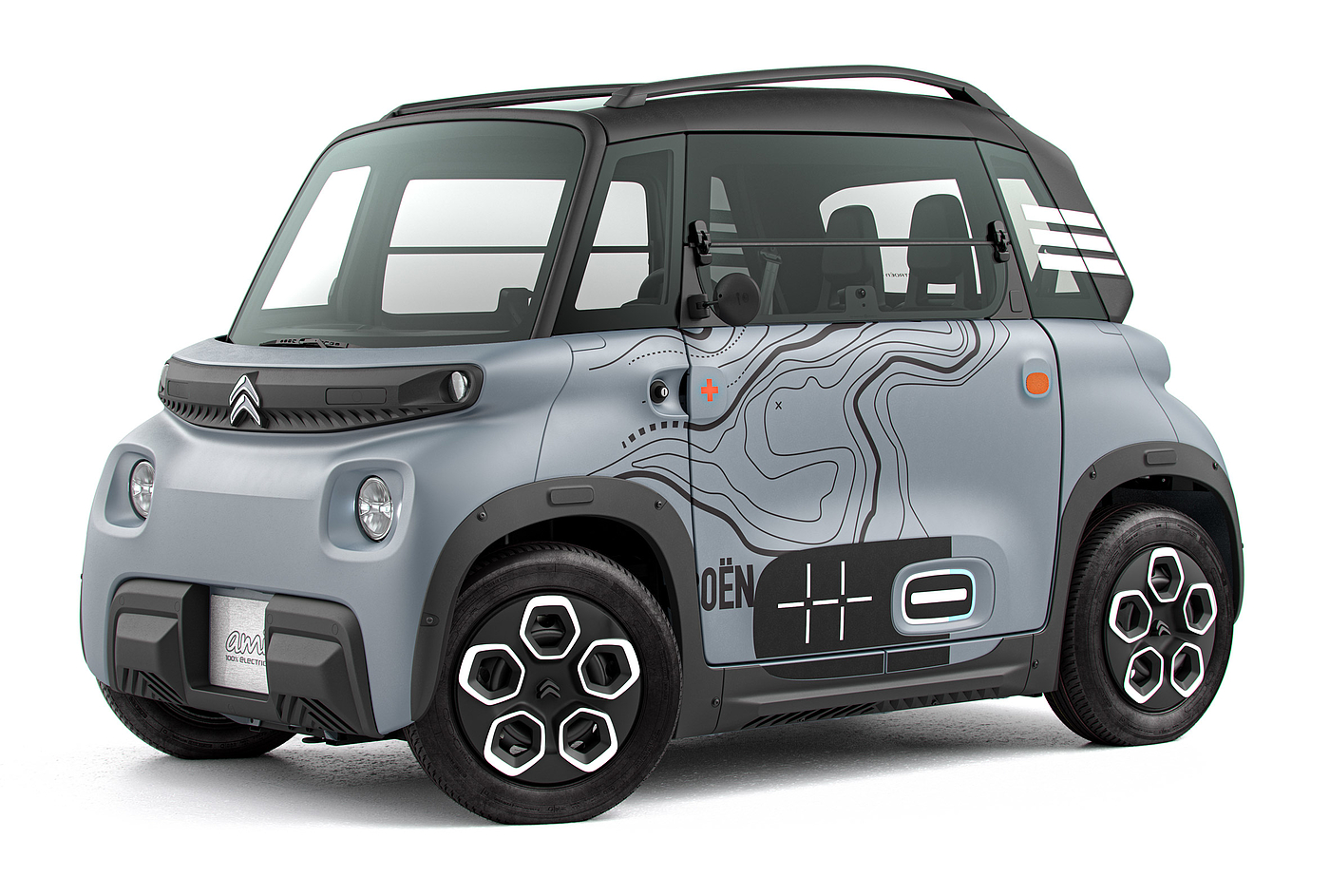 originality，Design，vehicle，Electric vehicle，Citroen，concept，