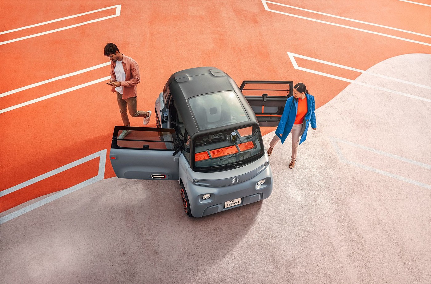 originality，Design，vehicle，Electric vehicle，Citroen，concept，
