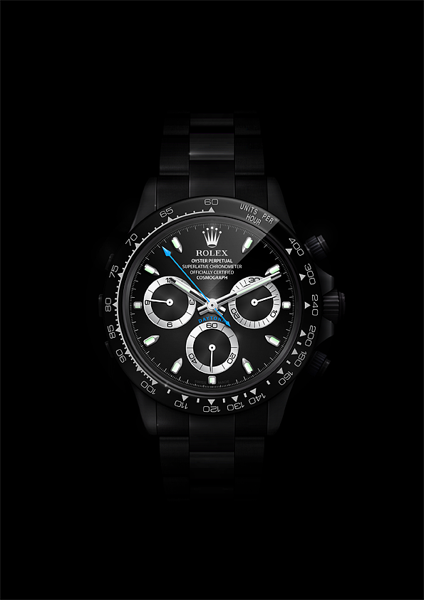 black，Mechanics，automatic winding ，Platinum black ceramics，Rolex，Sports type，