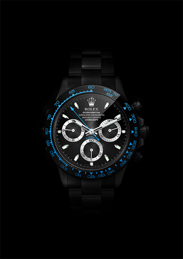 black，Mechanics，automatic winding ，Platinum black ceramics，Rolex，Sports type，