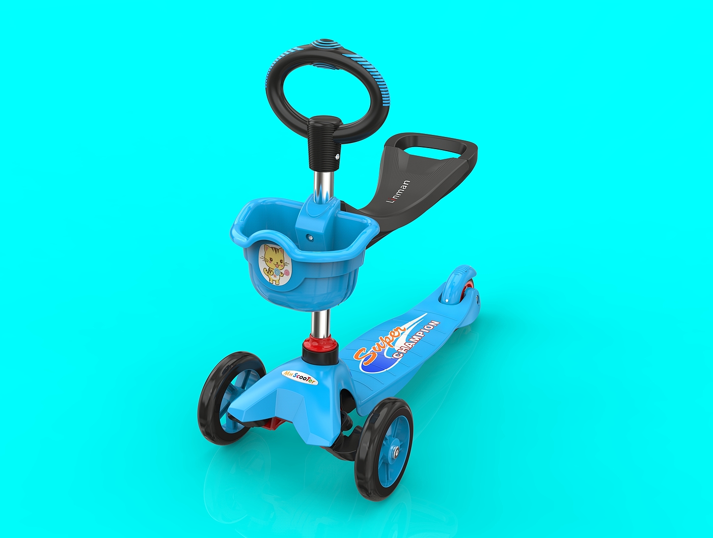 Scooter，Walker，Children's Toys，