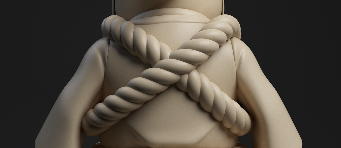 doll，3d，3D design，product design，