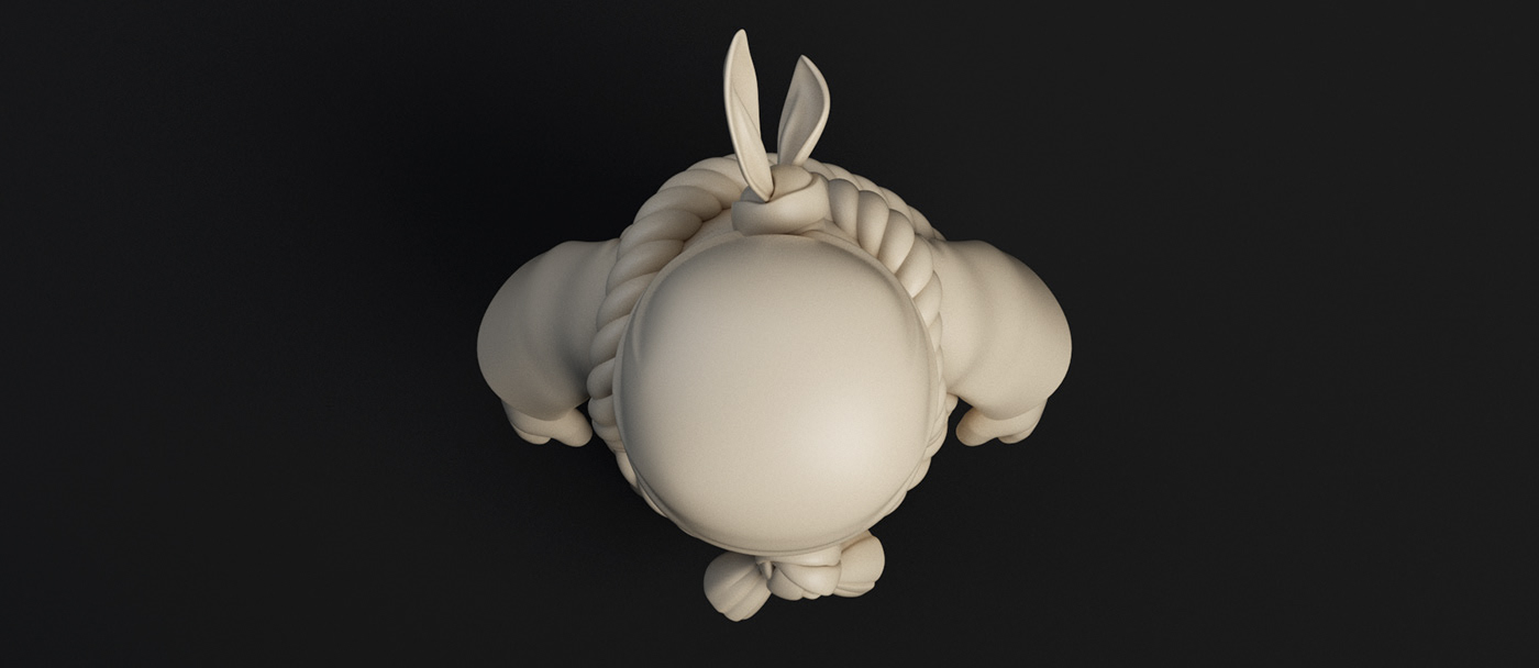 doll，3d，3D design，product design，