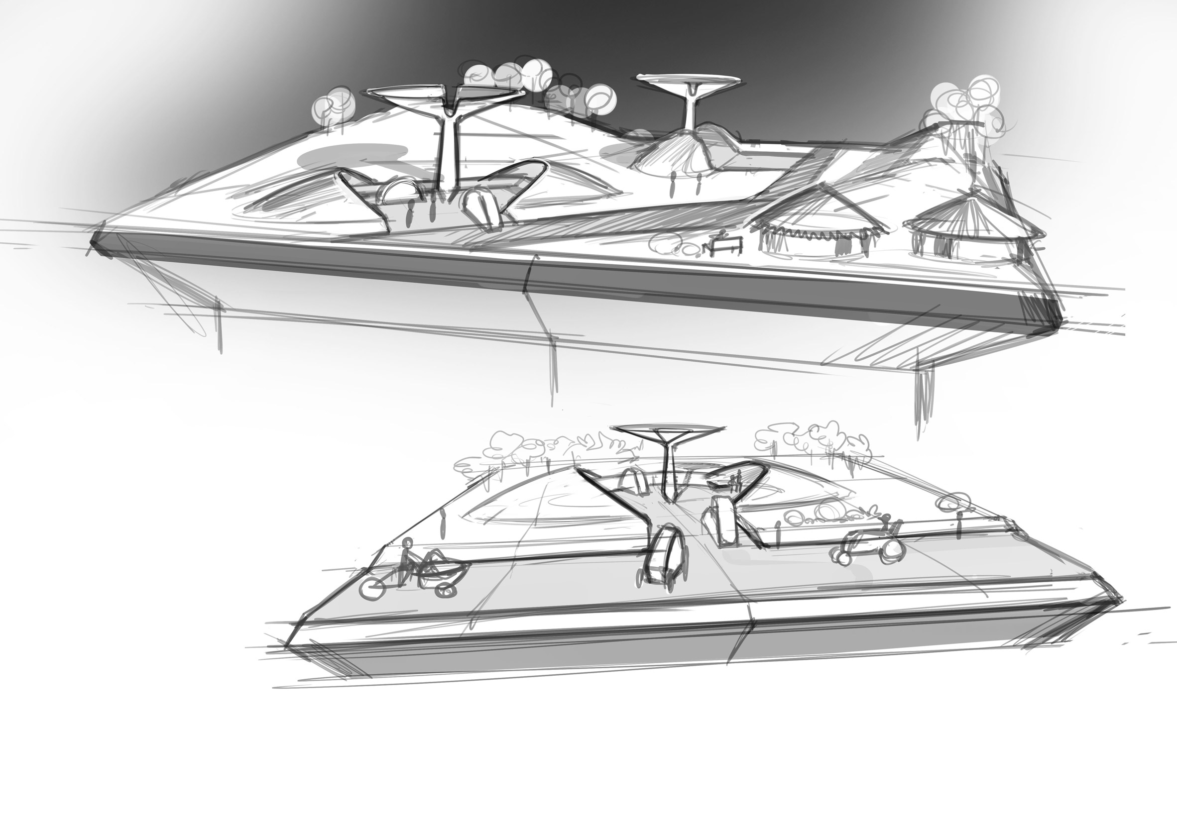 Electric tractor，concept，rural，