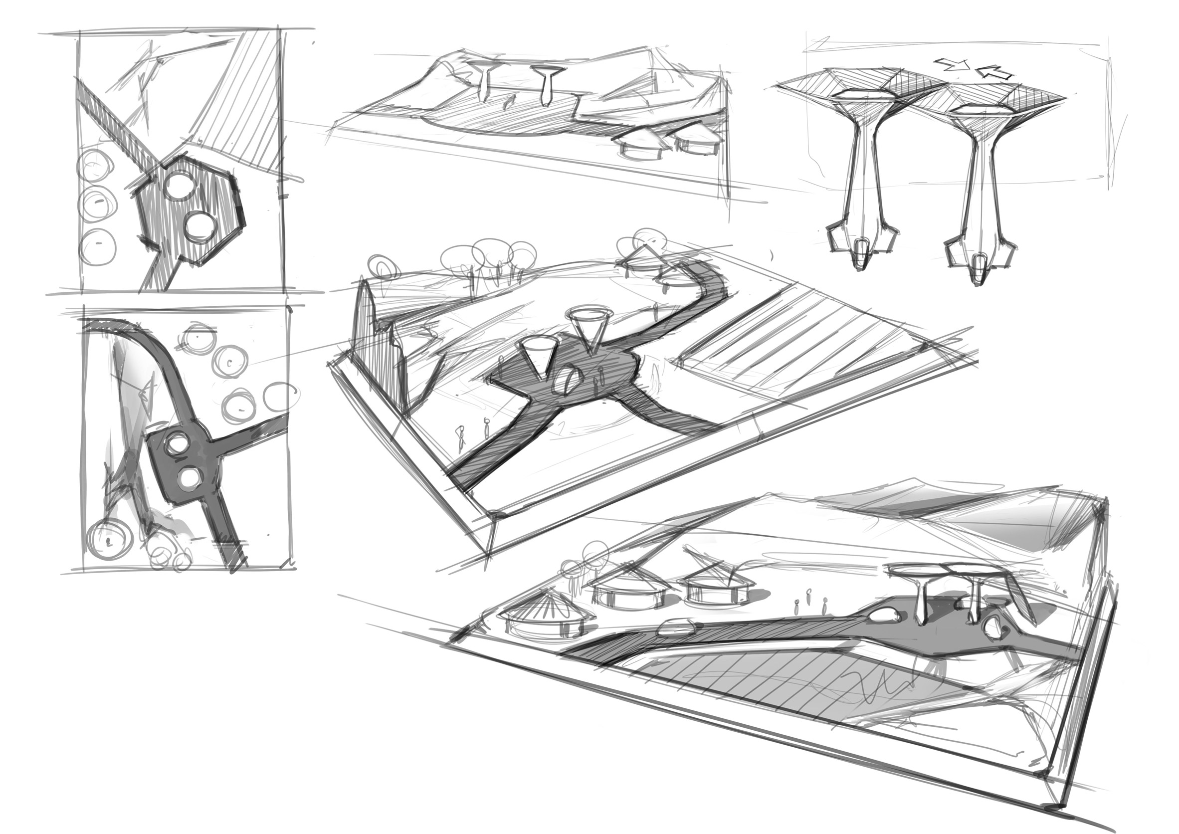 Electric tractor，concept，rural，