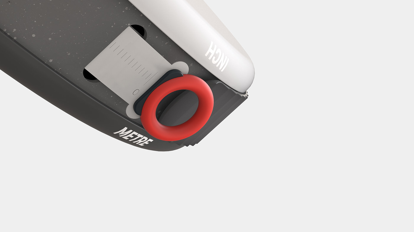 product design，industrial design，Soft ruler，Tape measure，