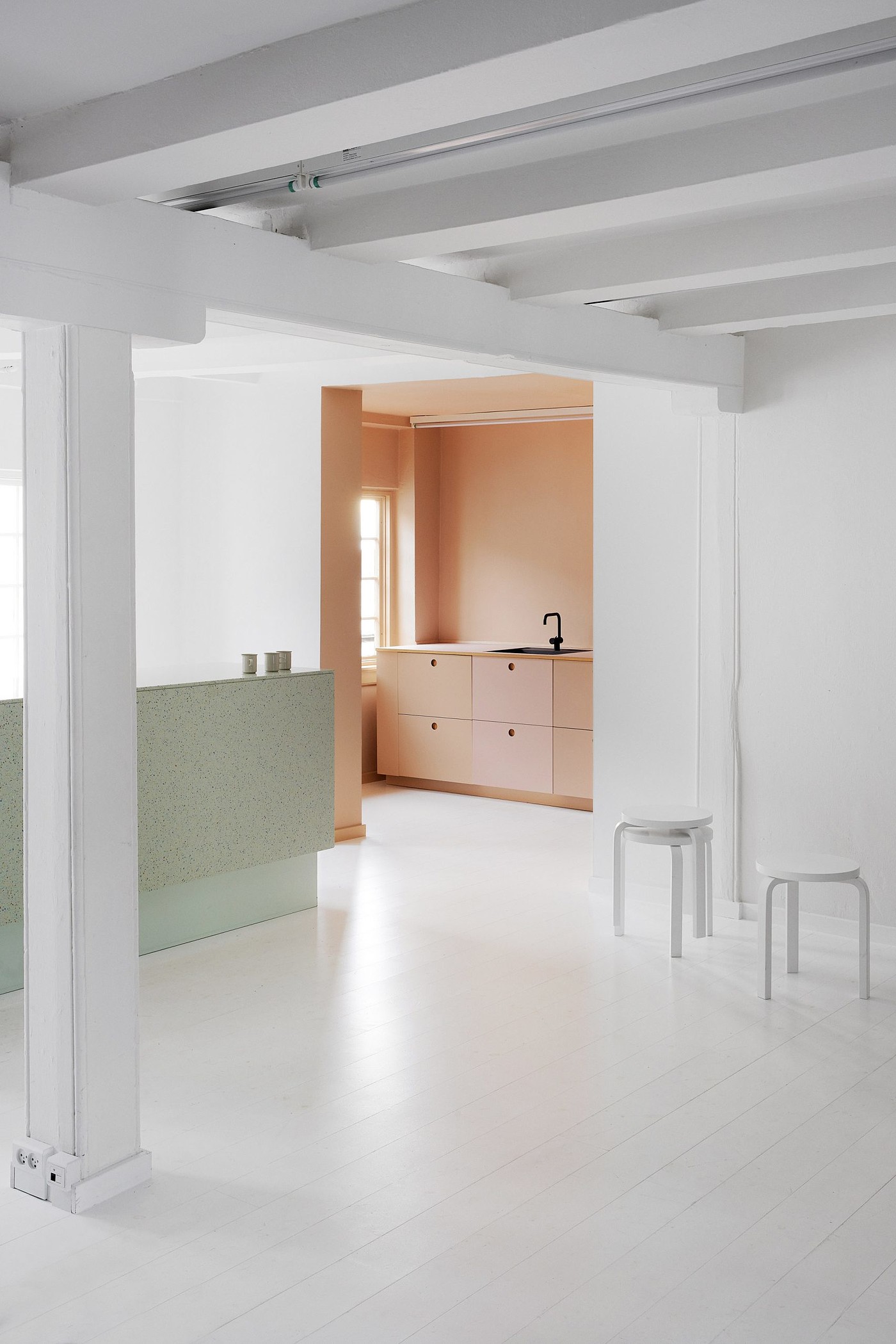 Exhibition hall，Color matching，kitchen，Interior design，