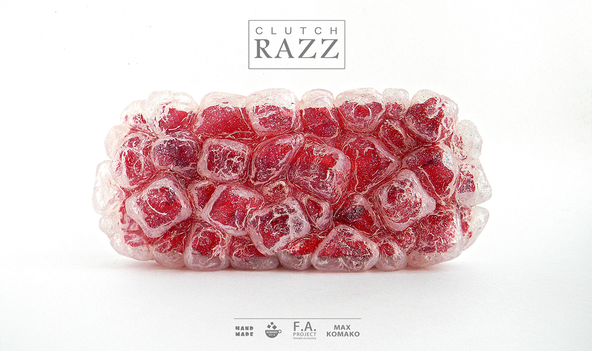 Female accessories，silica gel，RAZZ，Cosmetic Bag，