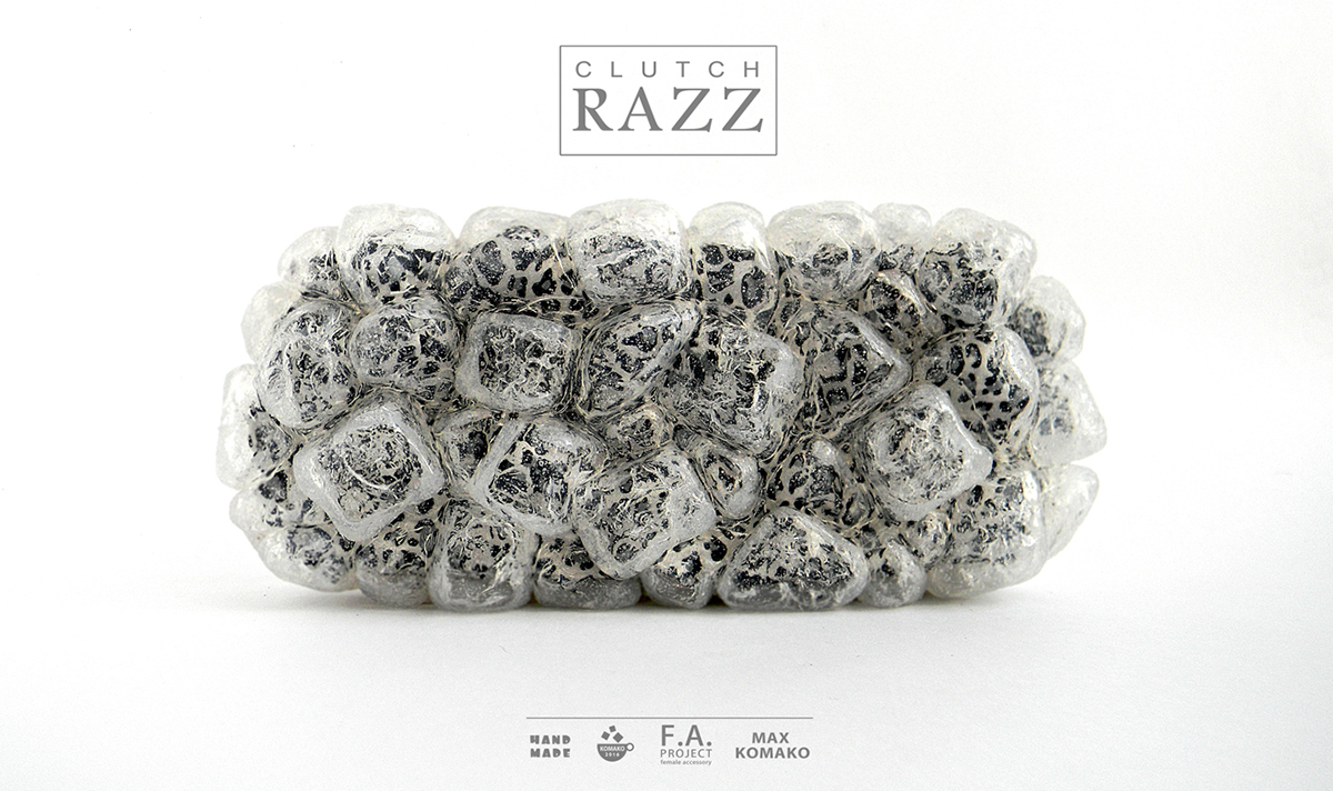 Female accessories，silica gel，RAZZ，Cosmetic Bag，