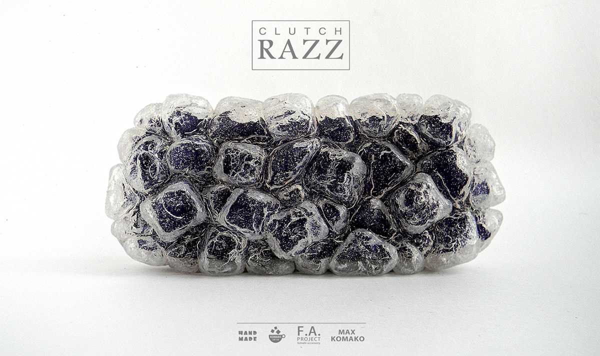 Female accessories，silica gel，RAZZ，Cosmetic Bag，