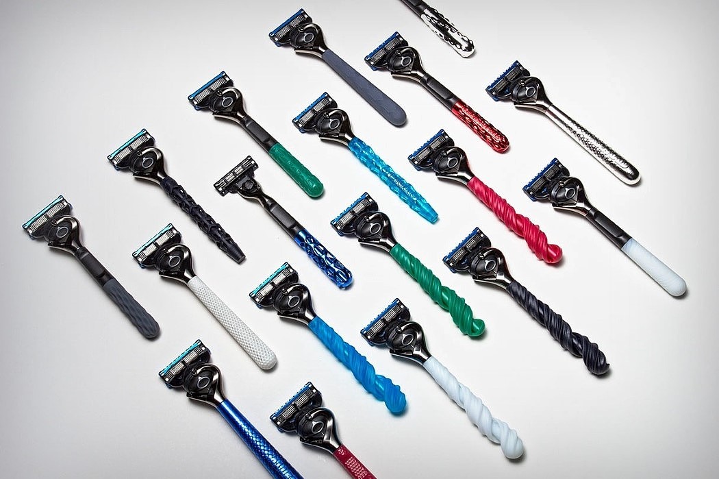 3D printing，razor，individualization，Modeling design，
