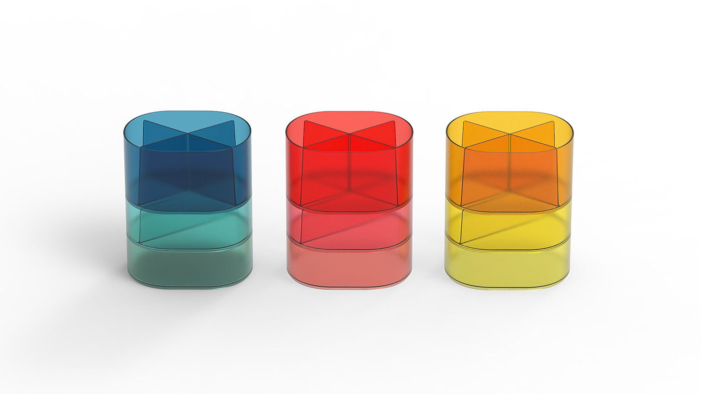 desk organizer，Office Supplies，modularization，pencil-box，