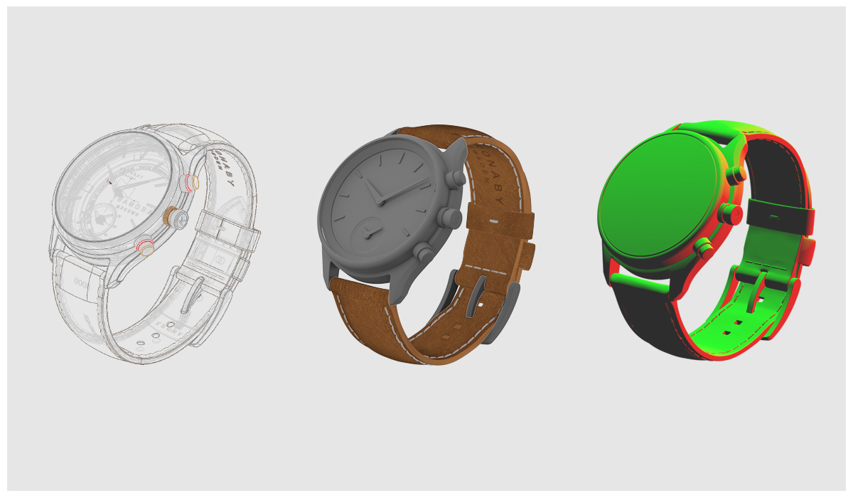 PHOTOREALISM，Wristwatch，Mechanics，