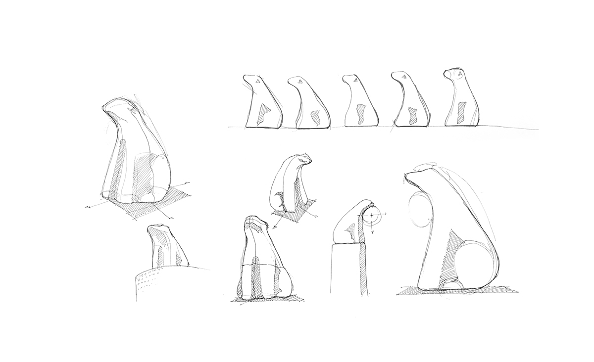 Polly，Tissue rack，white，