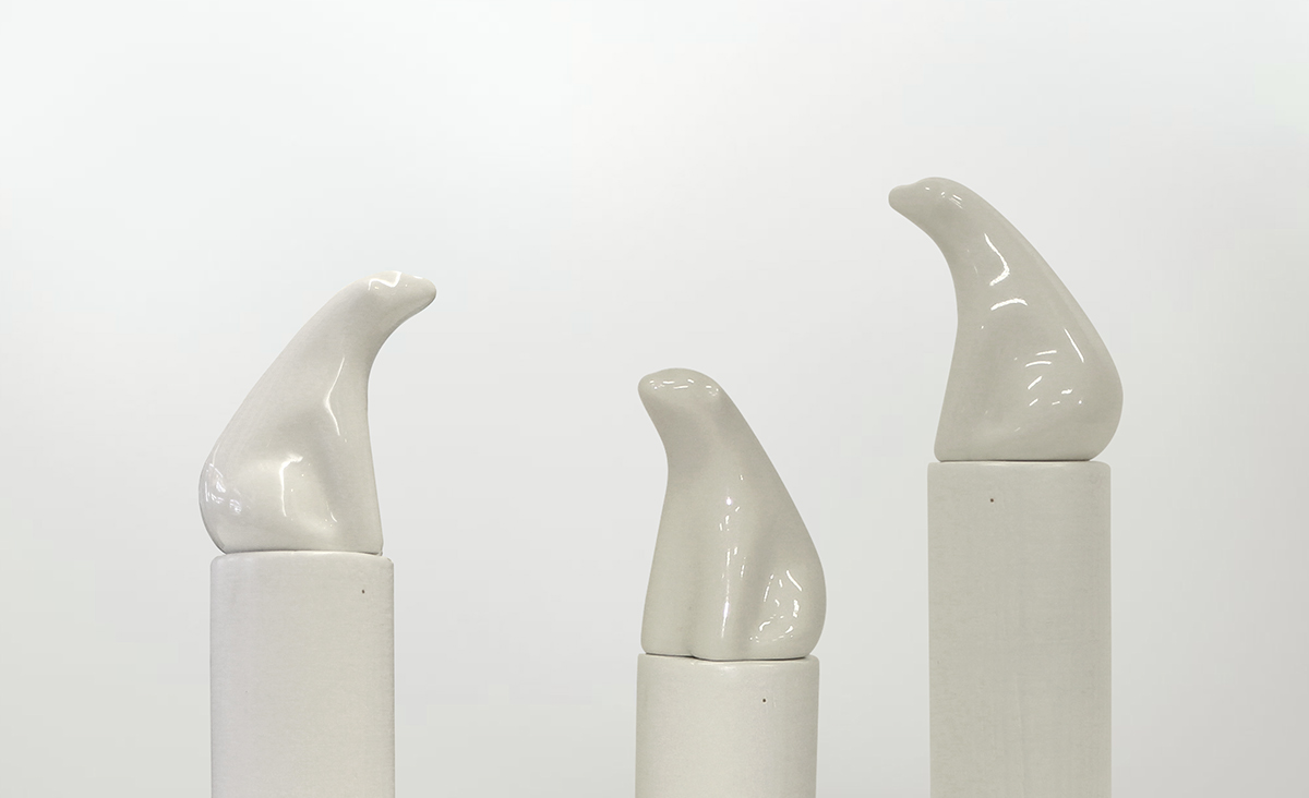 Polly，Tissue rack，white，