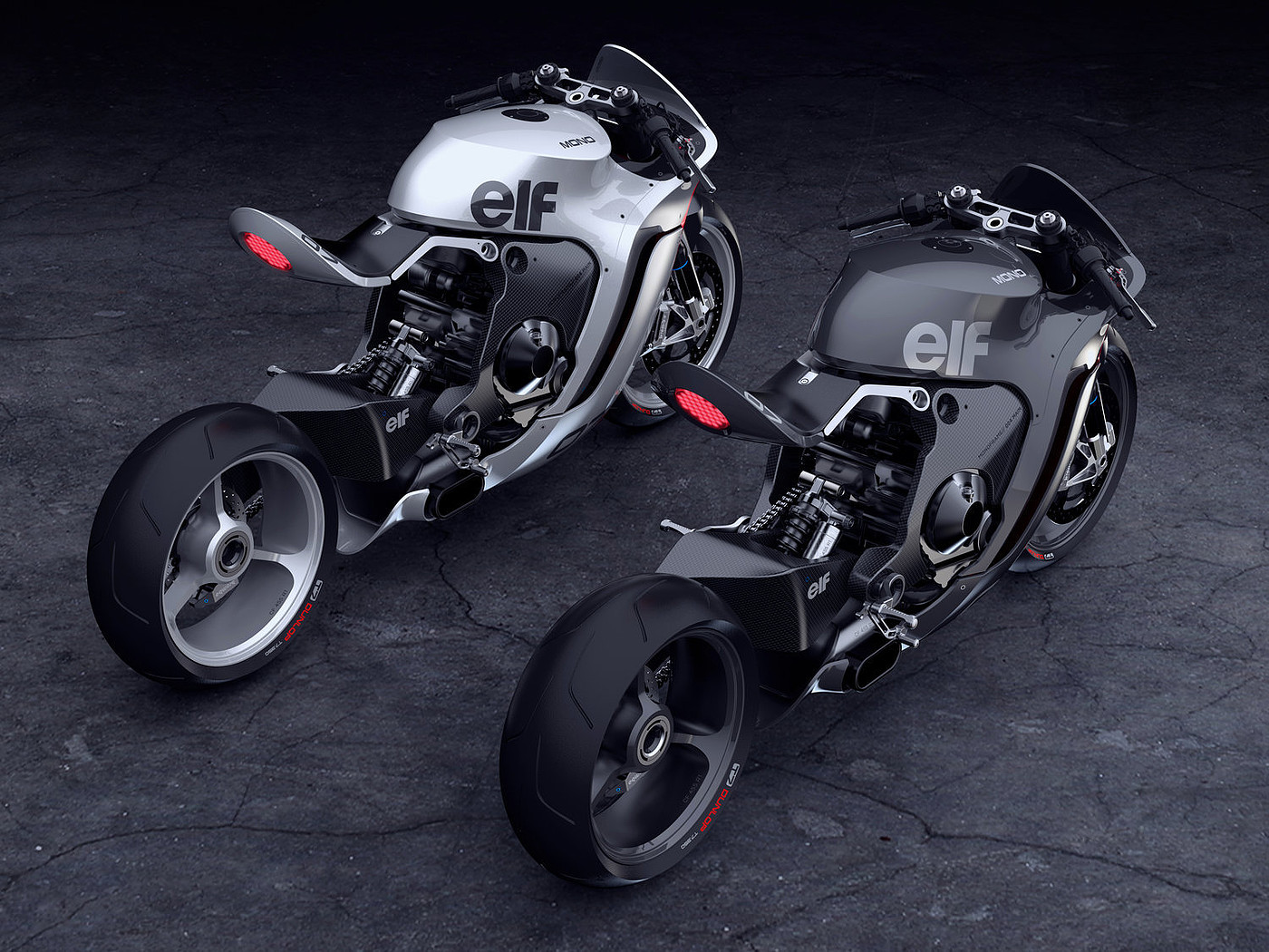 摩托车，机车，4缸发动机，碳纤维单体结构，交通工具，