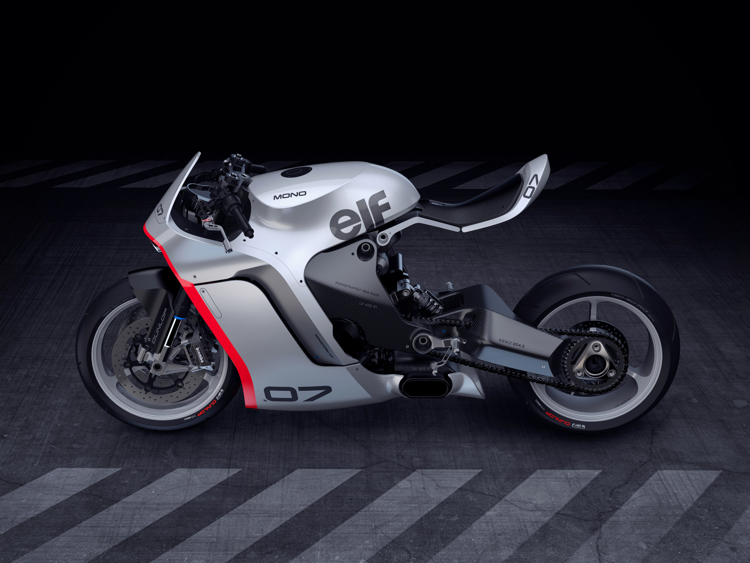 motorcycle，locomotive，4-cylinder engine，Carbon fiber monomer structure，vehicle，