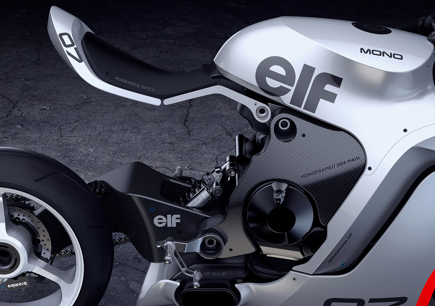 motorcycle，locomotive，4-cylinder engine，Carbon fiber monomer structure，vehicle，