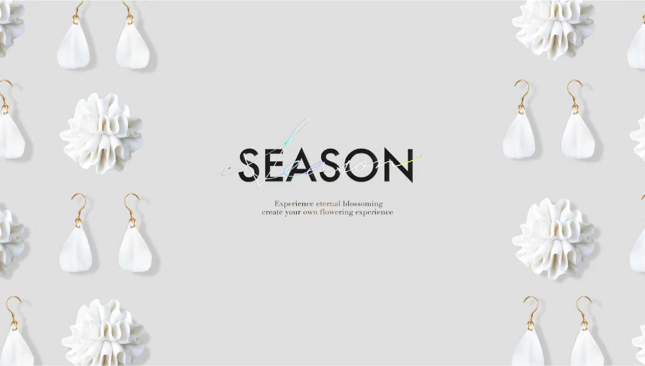 Design，laser，packing，Simplicity，business affairs，flower，Zhe Xuan，Chinese white，