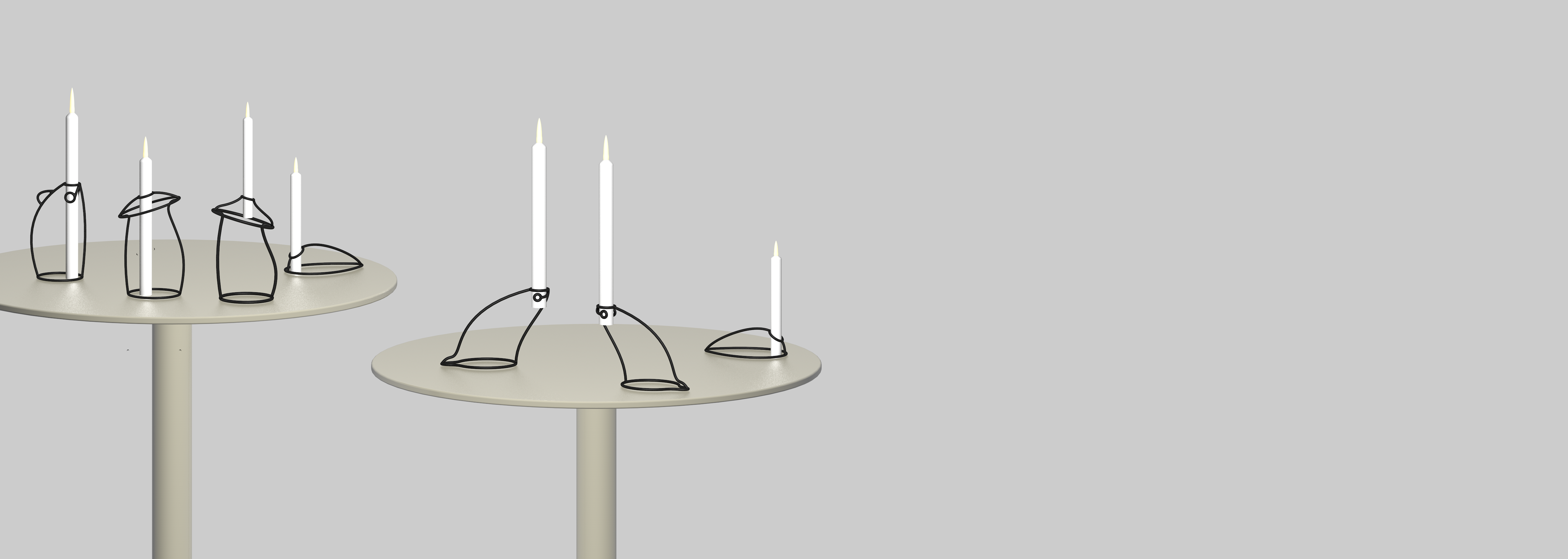 Fairy Tales，Cultural and creative products，Gengzi rat year，indoor，Candlestick，mouse，