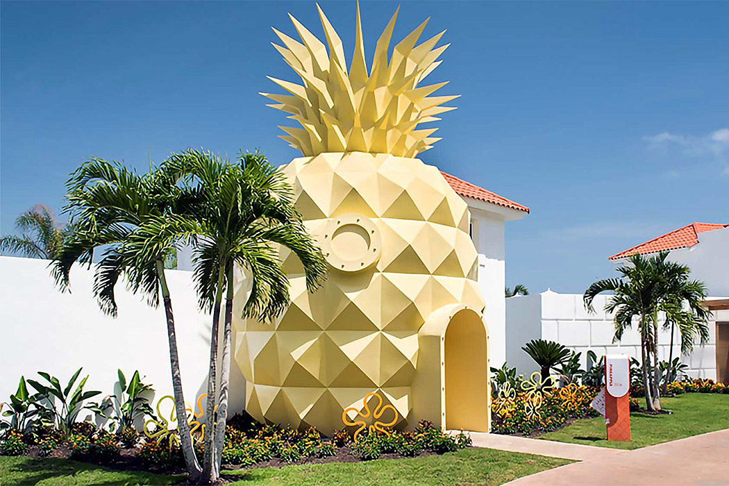 Spongebob，Pineapple Villa，Interior design，