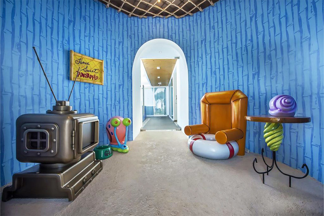 Spongebob，Pineapple Villa，Interior design，