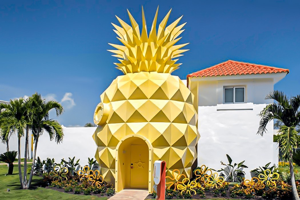 Spongebob，Pineapple Villa，Interior design，