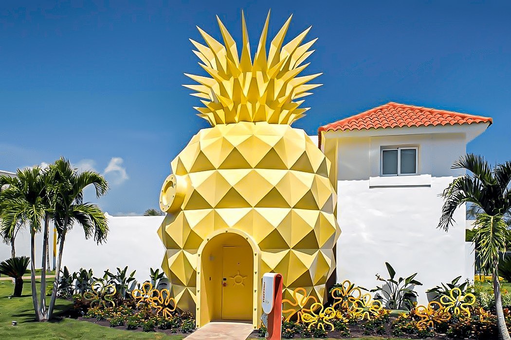 Spongebob，Pineapple Villa，Interior design，