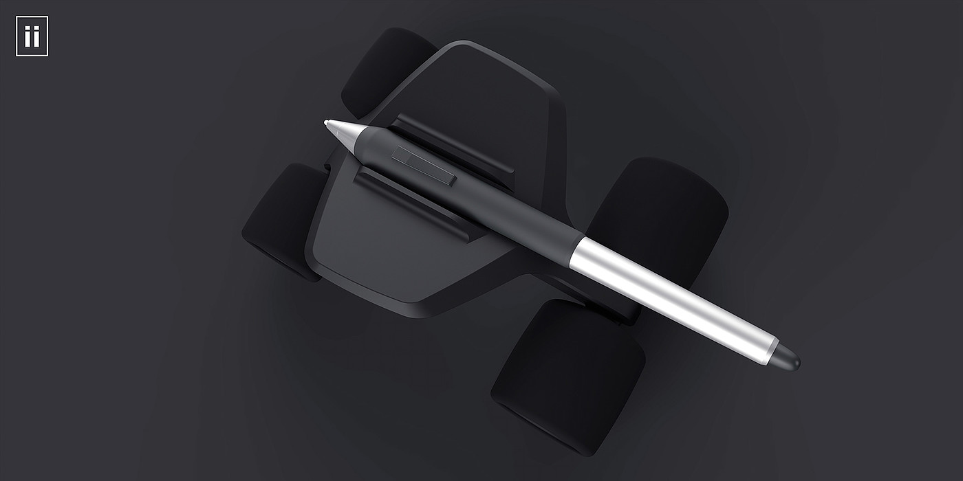 Wacom Pen Holder，Penholder，wacom ，black，