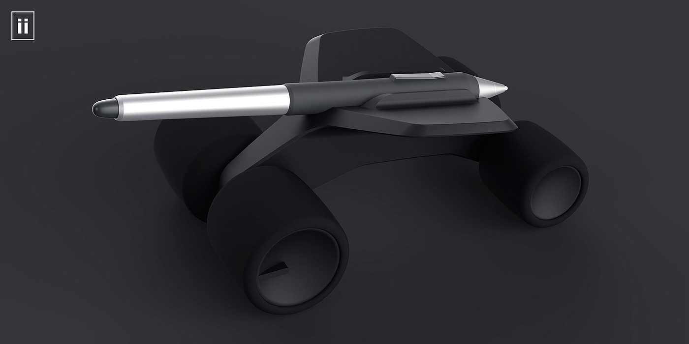 Wacom Pen Holder，Penholder，wacom ，black，