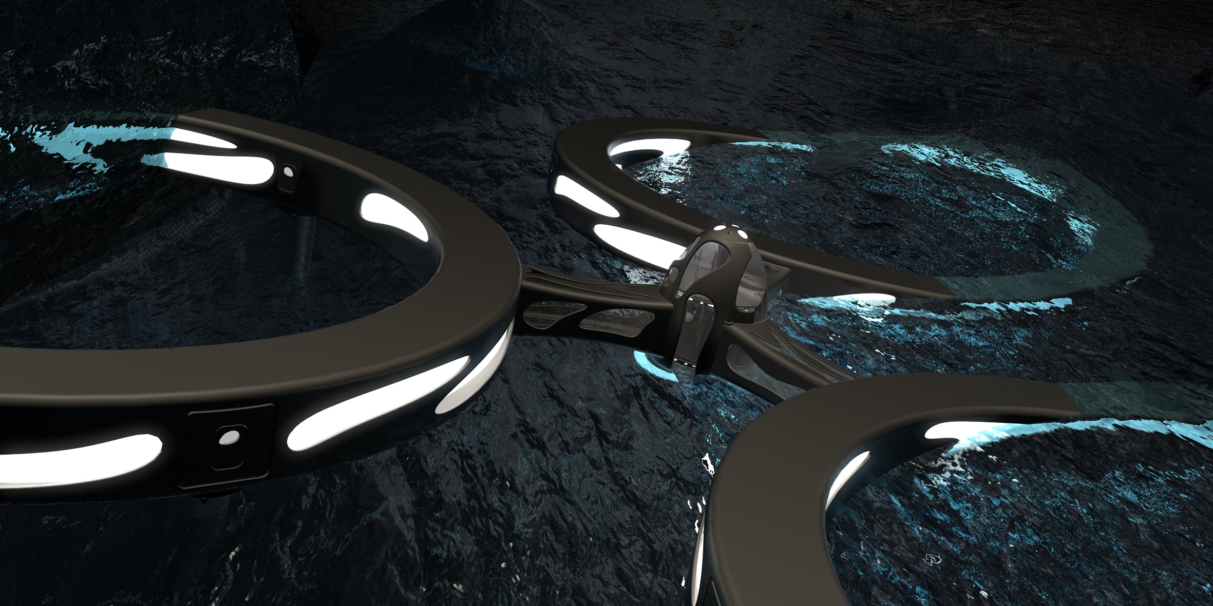 conceptual design，Aquaculture，modularization，Marine resources development，Scene rendering，Production equipment，