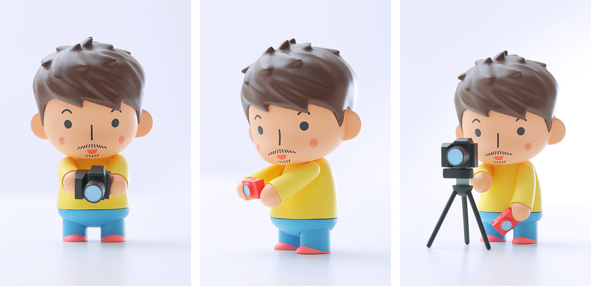 Character design，Toy design，Children's Toys，occupation，