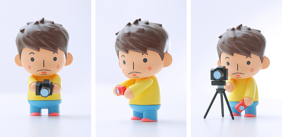 Character design，Toy design，Children's Toys，occupation，