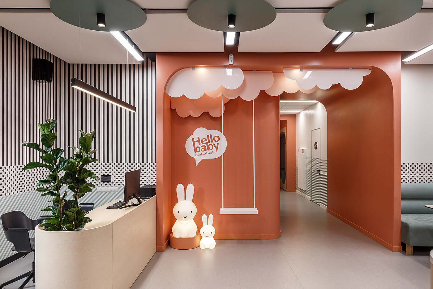 HELLO BABBY，Children's Center，space design ，