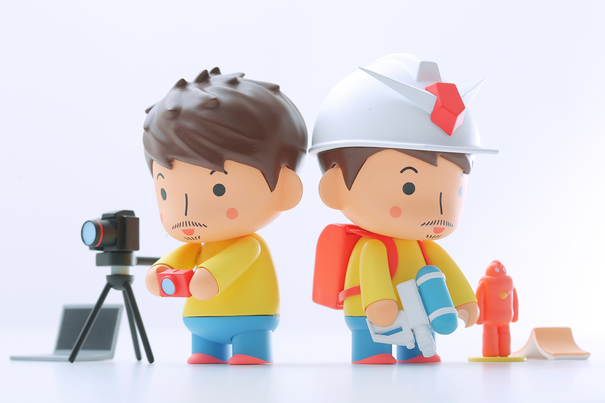 Character design，Toy design，Children's Toys，occupation，