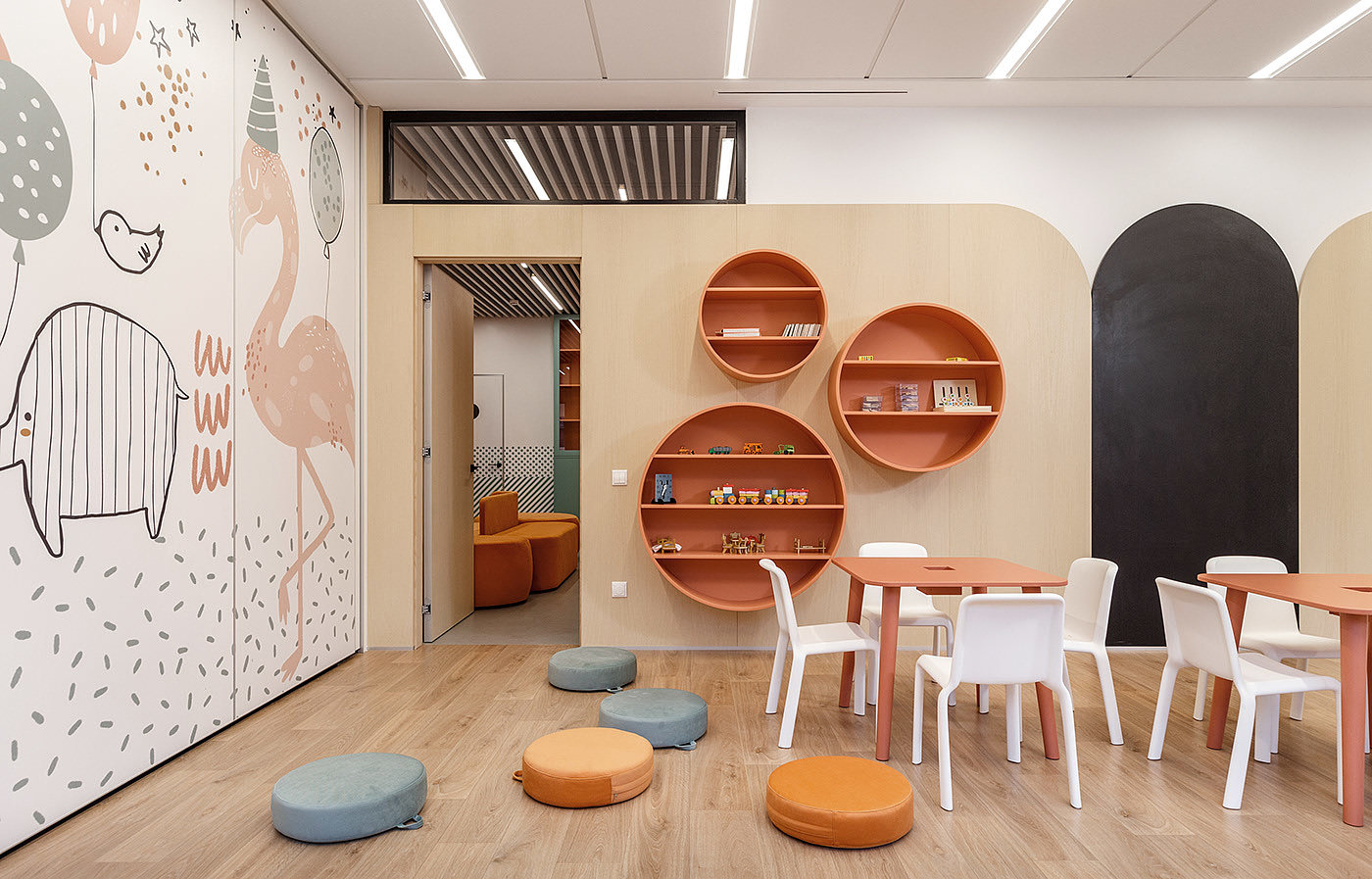 HELLO BABBY，Children's Center，space design ，