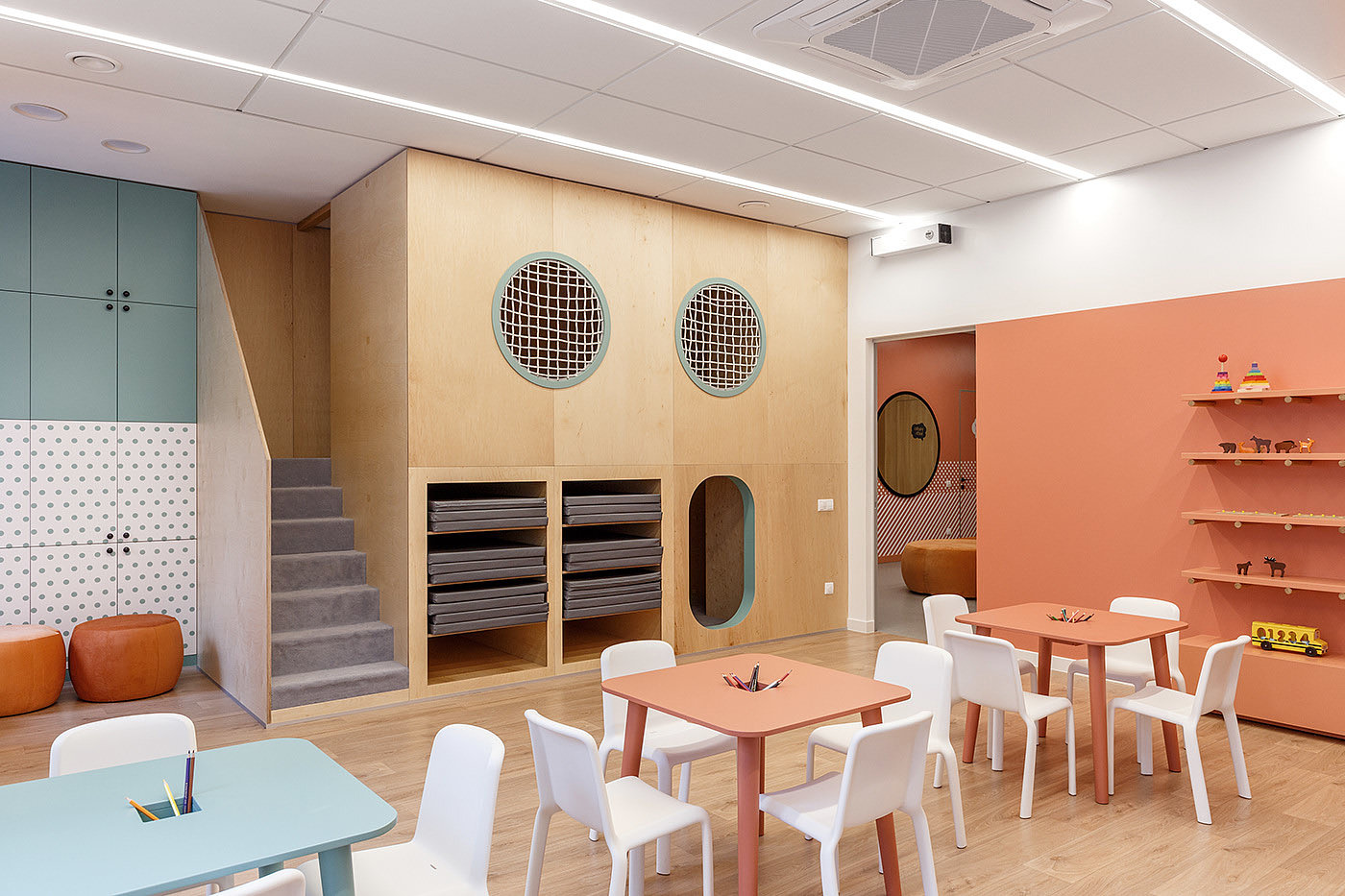 HELLO BABBY，Children's Center，space design ，