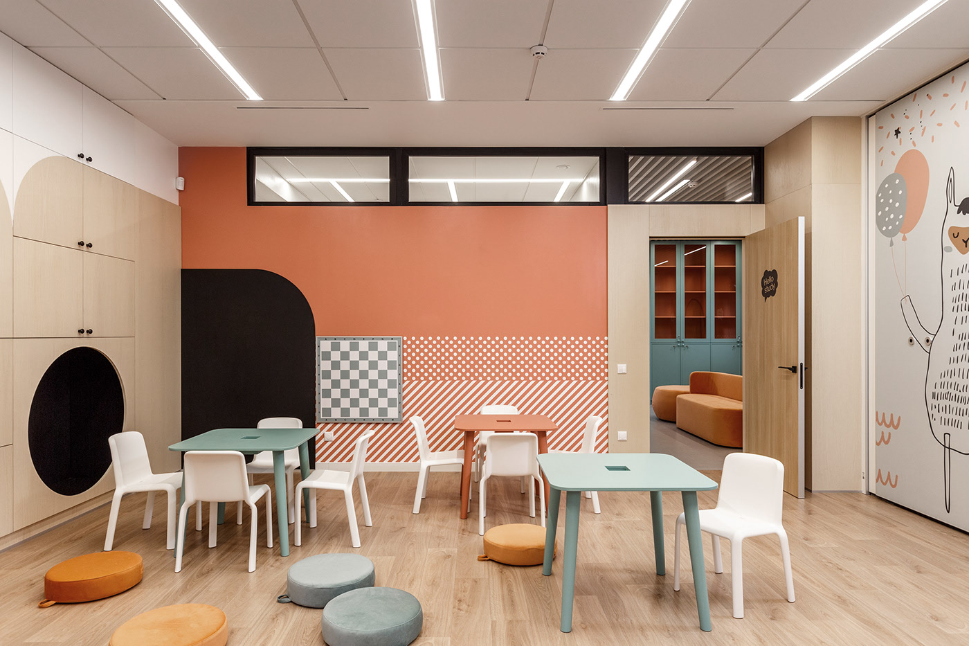 HELLO BABBY，Children's Center，space design ，