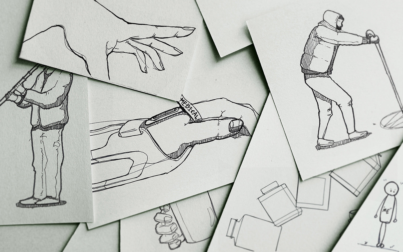 Hand drawn，sketch，industrial design，