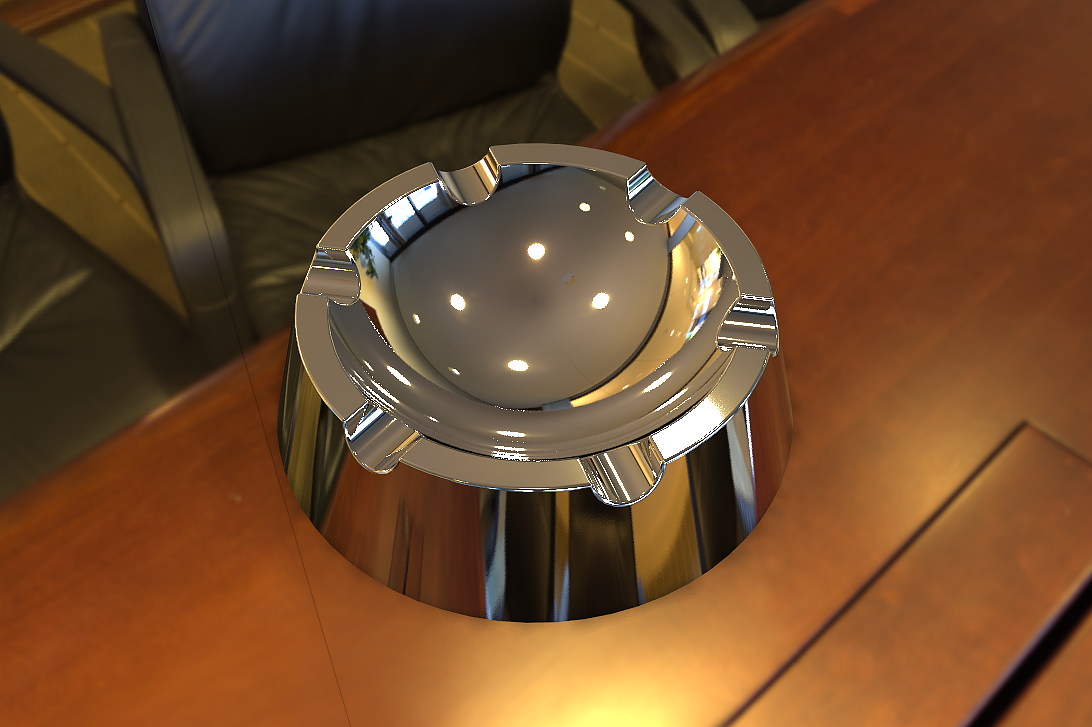 ashtray，