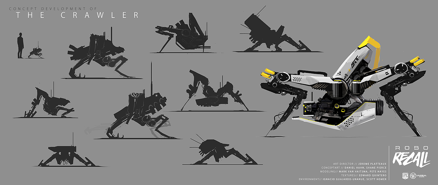 robot，concept，Character design，